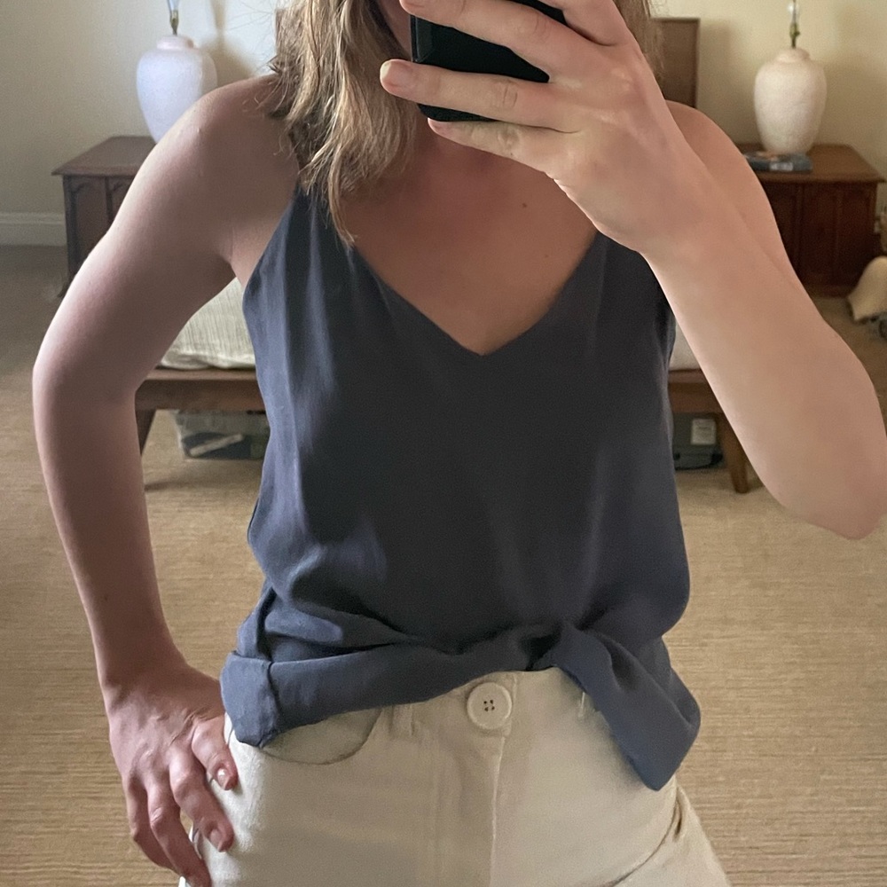 J. Crew silky tank